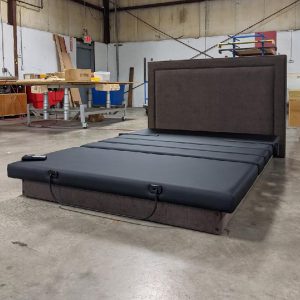 Assured Comfort Hi Low Platform Series King w/Cocoa Upholstery